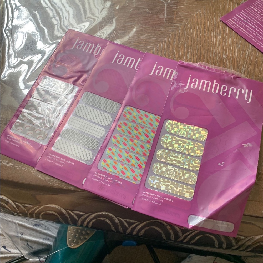 Lot of 4 Jamberry Full Sheets#nailart